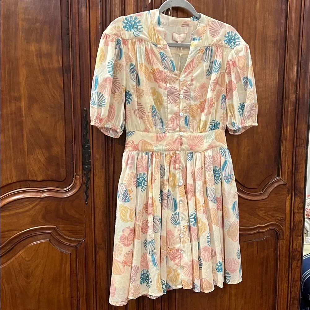 Calling June Pearl Mini Dress size M - NEW - cottagecore - coastal cowgirl - Picture 3 of 10